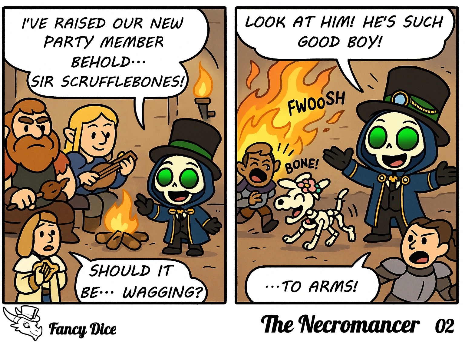 Meet The Fancy Necromancer