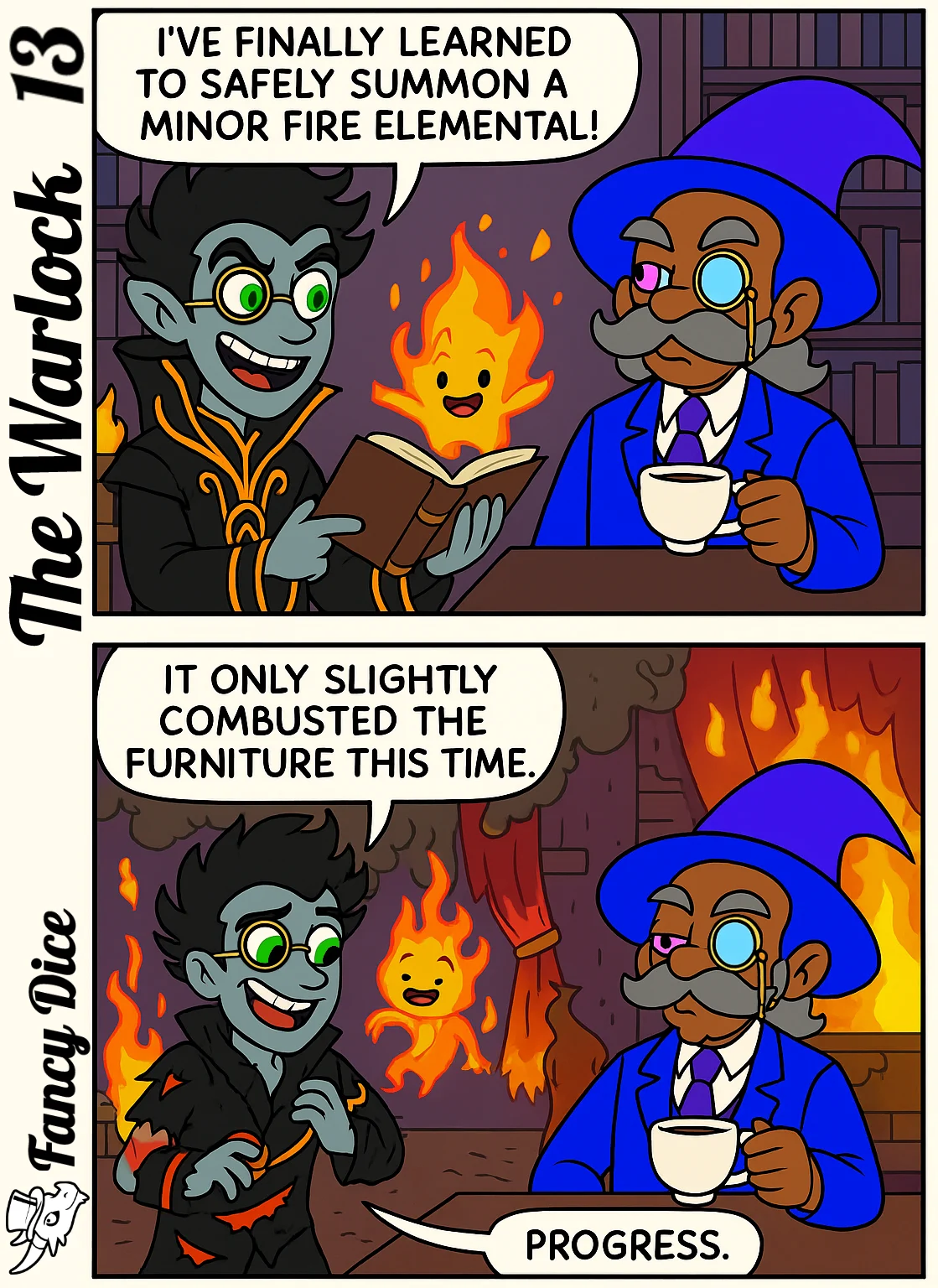 Featured image for “Be careful when summoning an elemental”