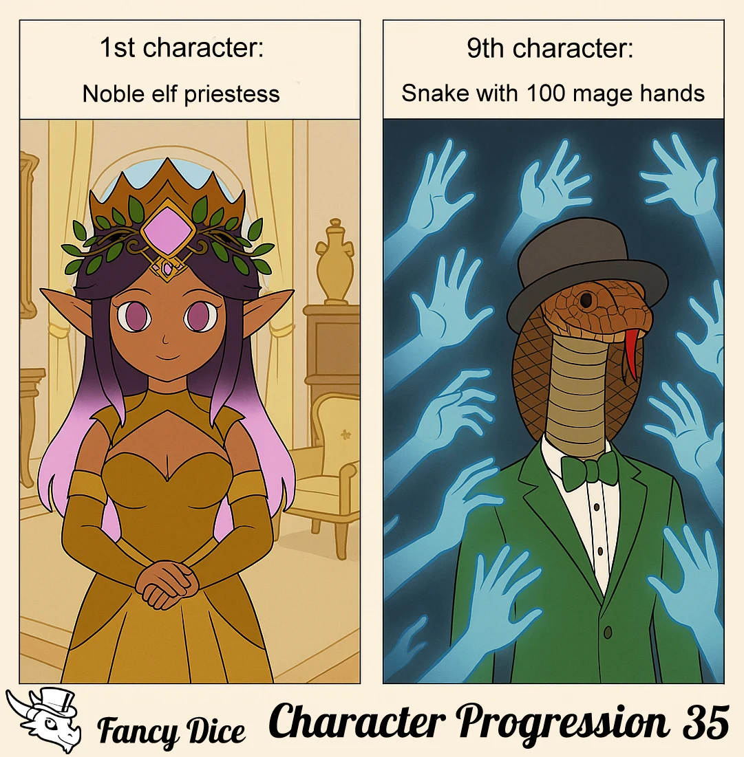 DnD Character Progression