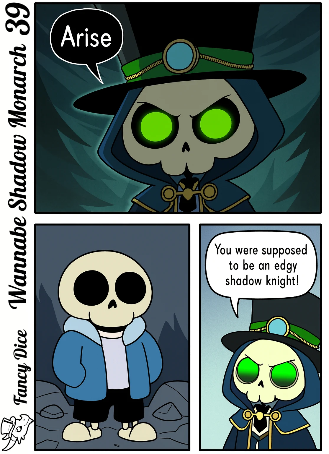 The Necromancer trying something new