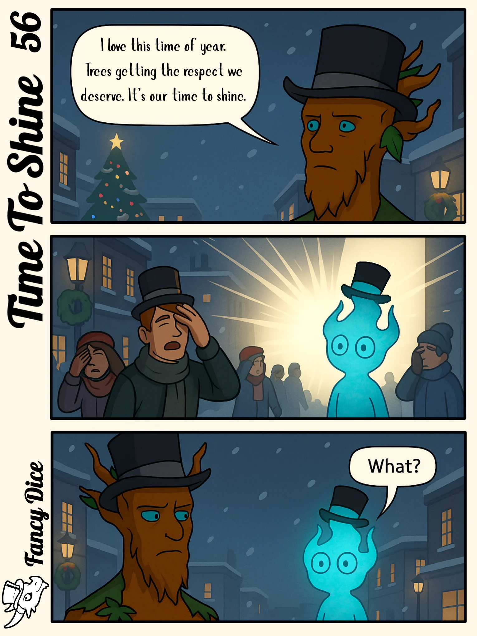 The Wisp stealing the Treant’s shine